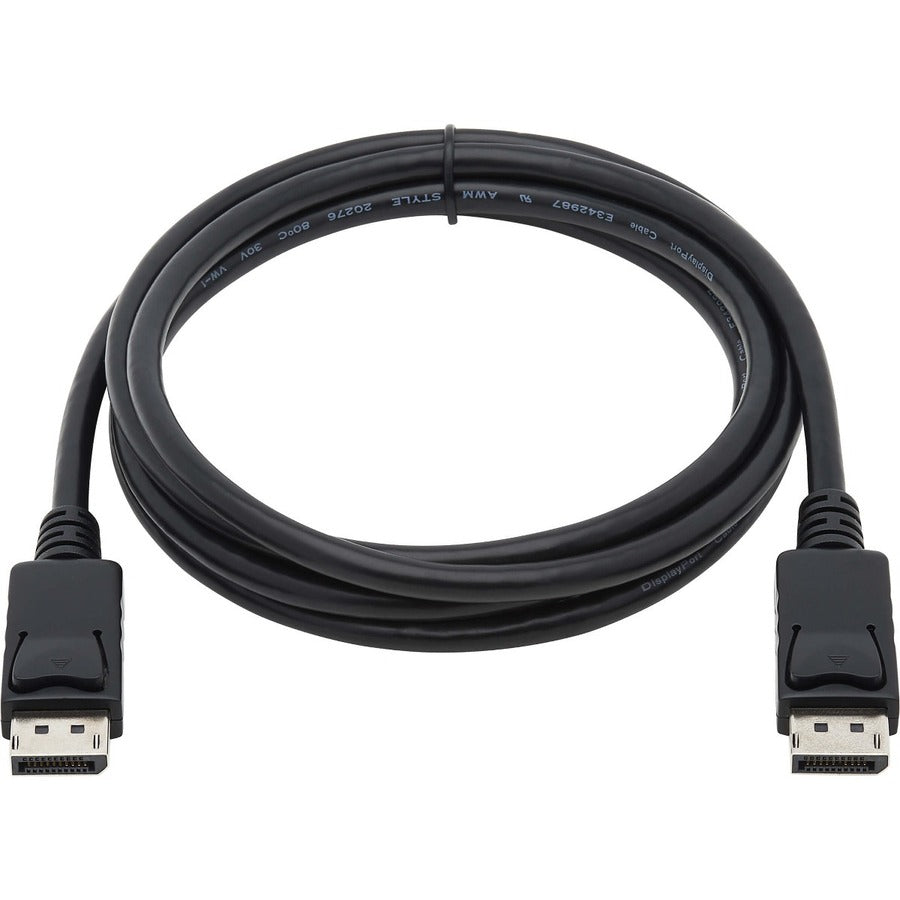 Eaton Tripp Lite Series Safe-IT High-Speed DisplayPort Antibacterial Cable with Latching Connectors (M/M), UHD 4K 60 Hz, 6 ft. (1.83 m) — P580AB-006