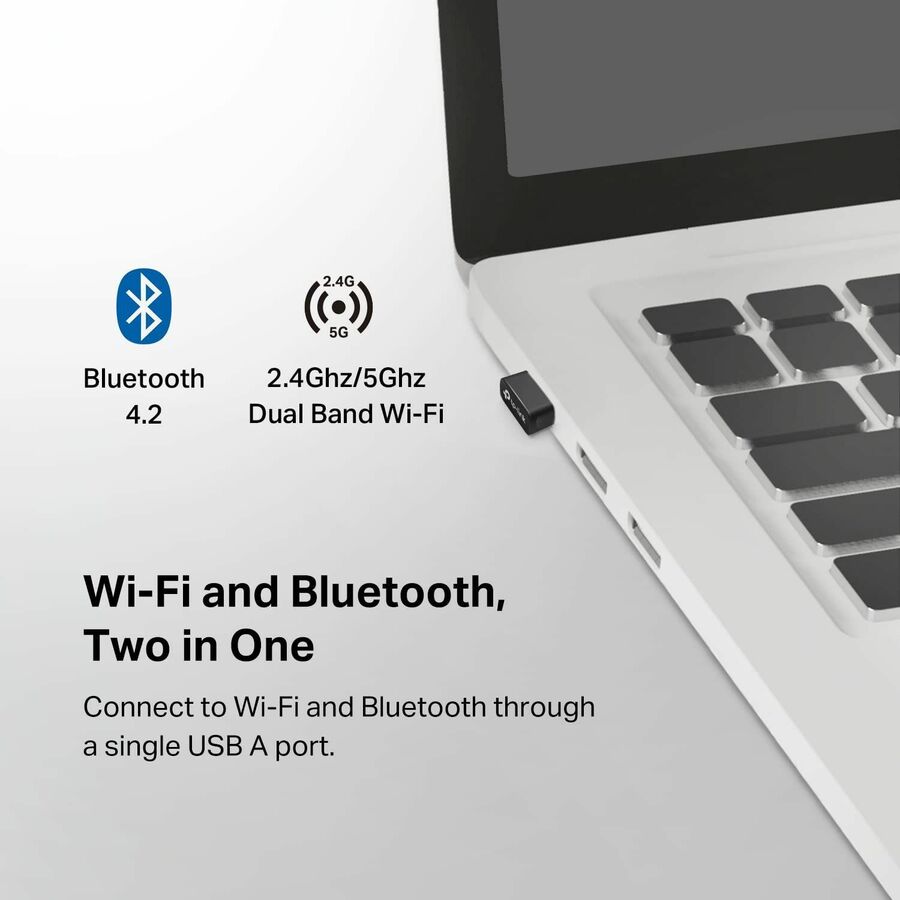 TP-Link Archer T2UB Nano - Nano 2-in-1 USB WiFi Bluetooth Adapter AC600 — ArcherT2UBNano