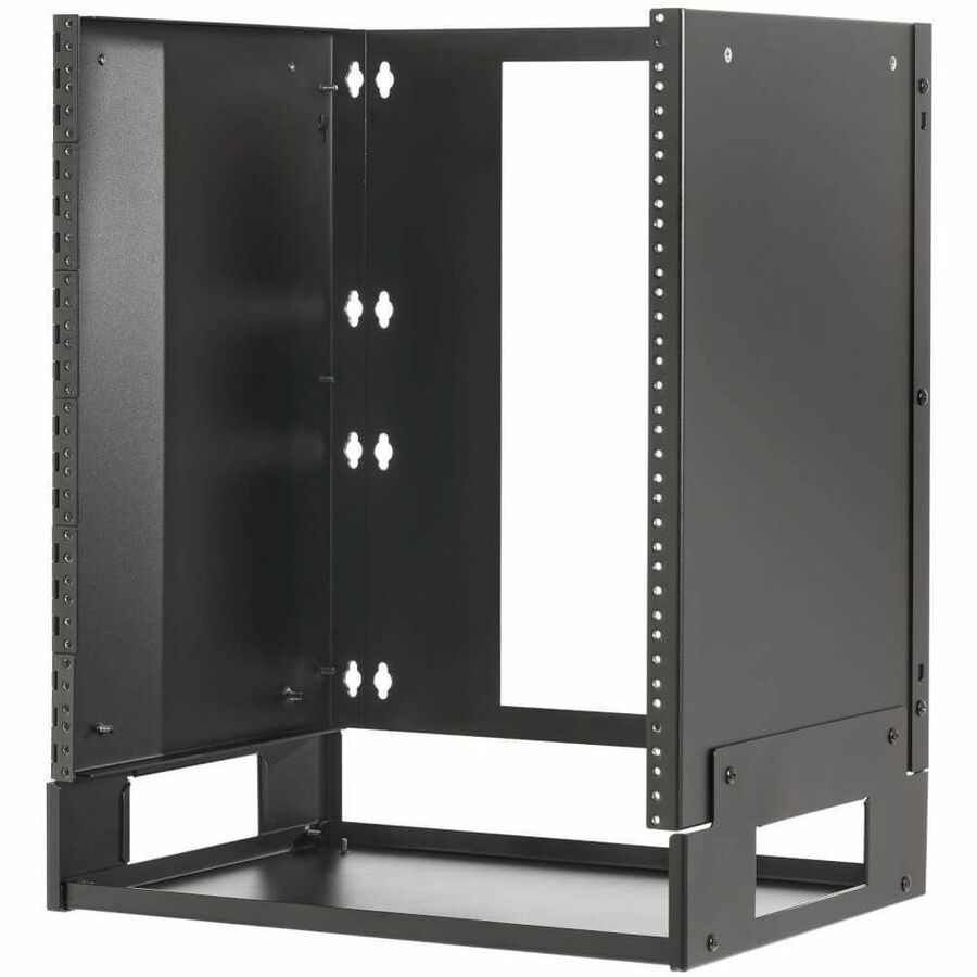 Eaton Tripp Lite Series 12U Wall-Mount Bracket with Shelf for Small Switches and Patch Panels, Hinged — SRWO12UBRKTSHEL