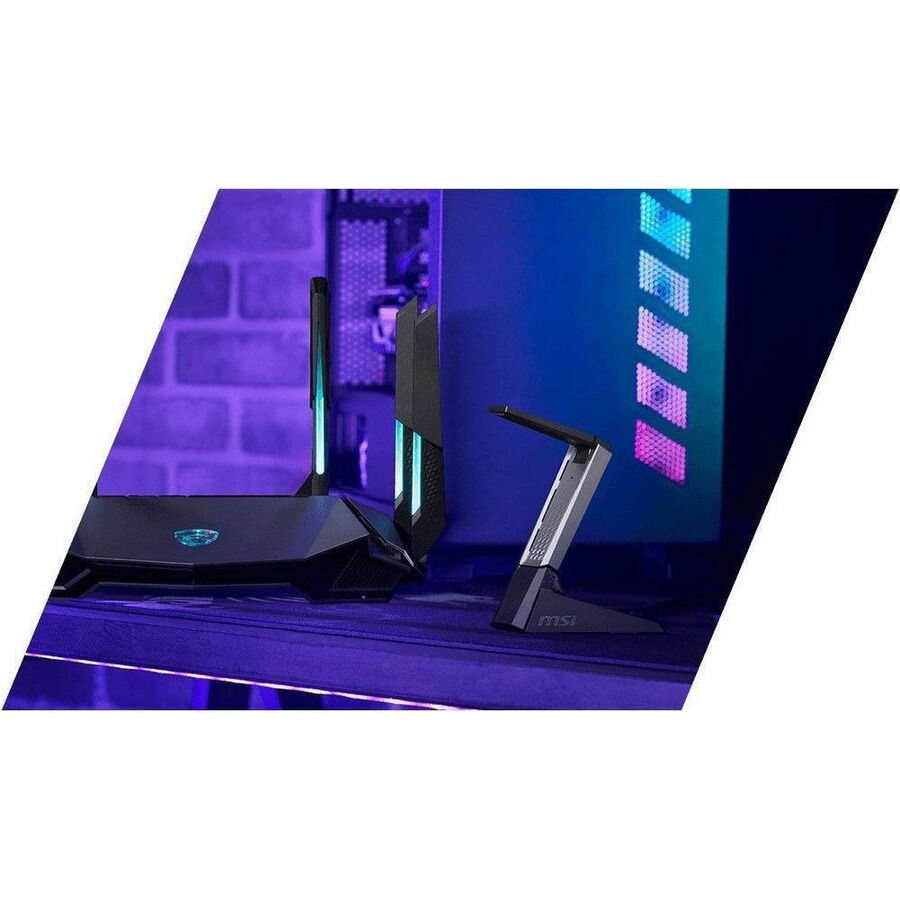 MSI IEEE 802.11 a/b/g/n/ac/ax Dual Band Wi-Fi Adapter for Computer, Notebook — AX1800WIFIUSB