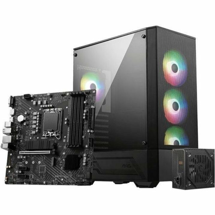 MSI Pro PRO B760M-P DDR4 Gaming Desktop Motherboard - Intel B760 Chipset - Socket LGA-1700 - Mini ATX — B760MPD4