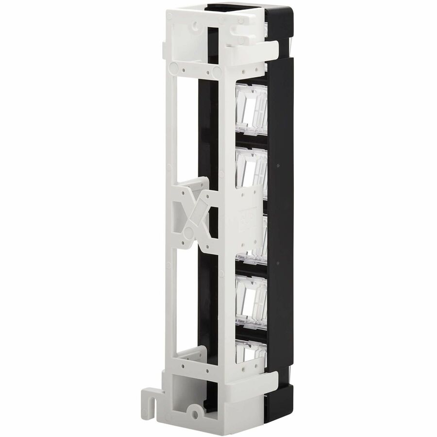 Eaton Tripp Lite Series 12-Port Wall-Mount Patch Panel for UTP Keystone Jacks, Rotatable Modules, TAA — N062-012-KJ-WM