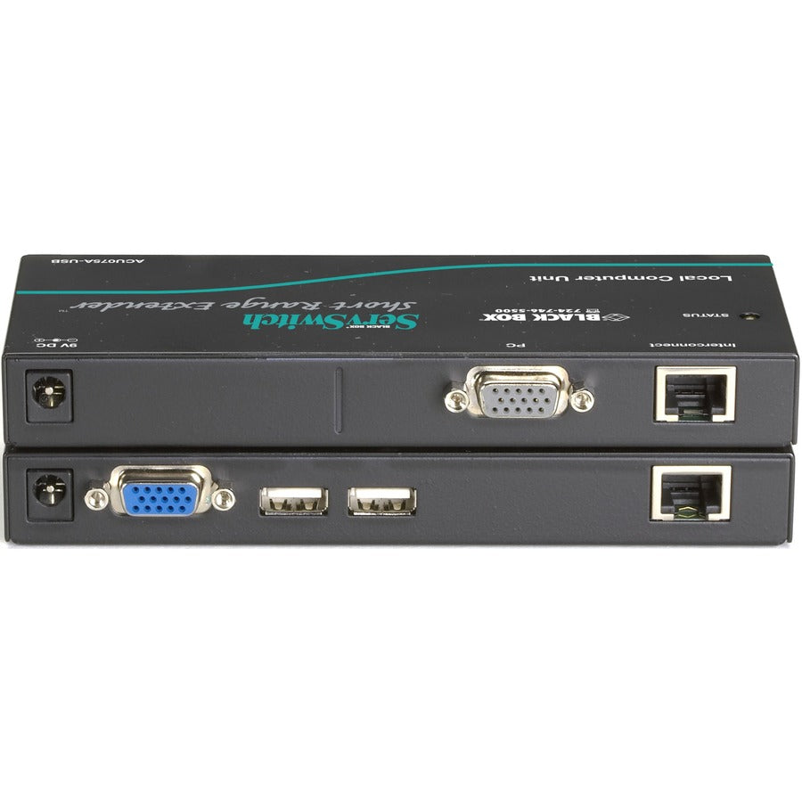 Black Box ServSwitch KVM Short-Range Extender Kit, USB — ACU075A-USB