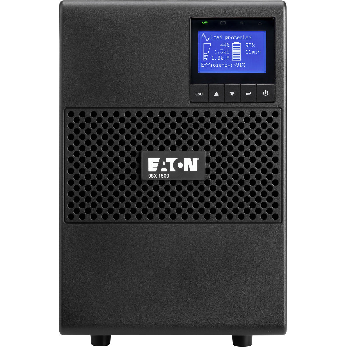 Eaton 9SX 1500VA 1350W 208V Online Double-Conversion UPS - 6 C13 Outlets, Cybersecure Network Card Option, Extended Run, Tower — 9SX1500G