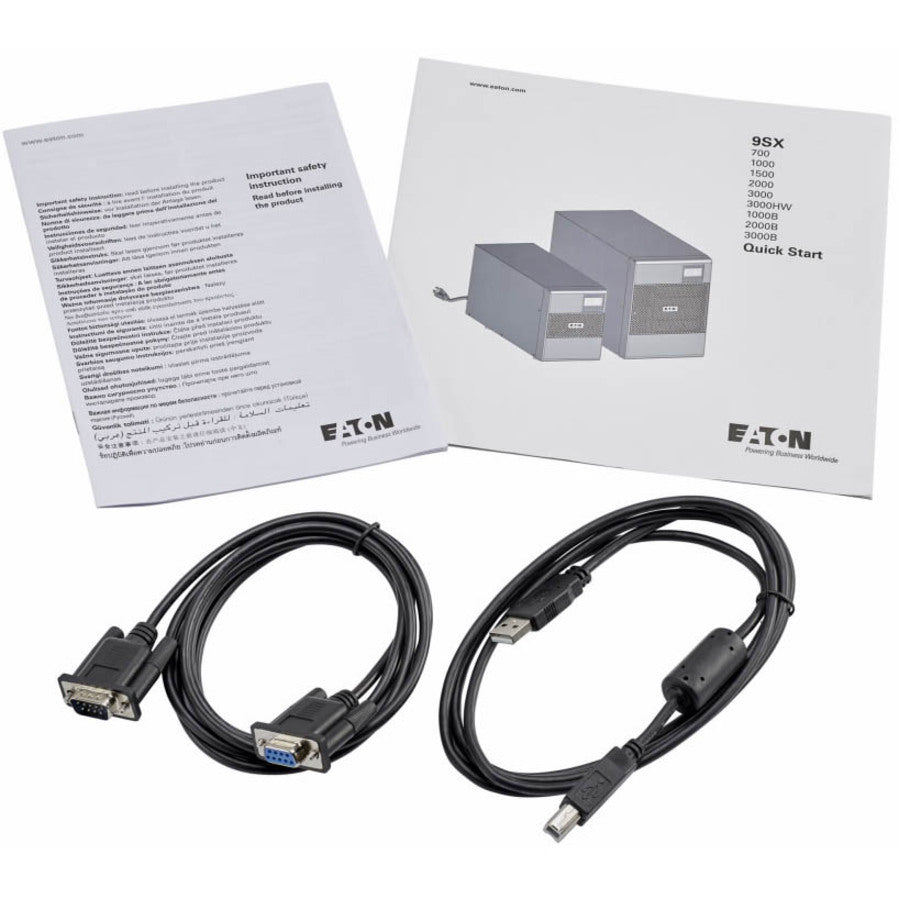 Eaton 9SX 1500VA 1350W 208V Online Double-Conversion UPS - 6 C13 Outlets, Cybersecure Network Card Option, Extended Run, Tower — 9SX1500G
