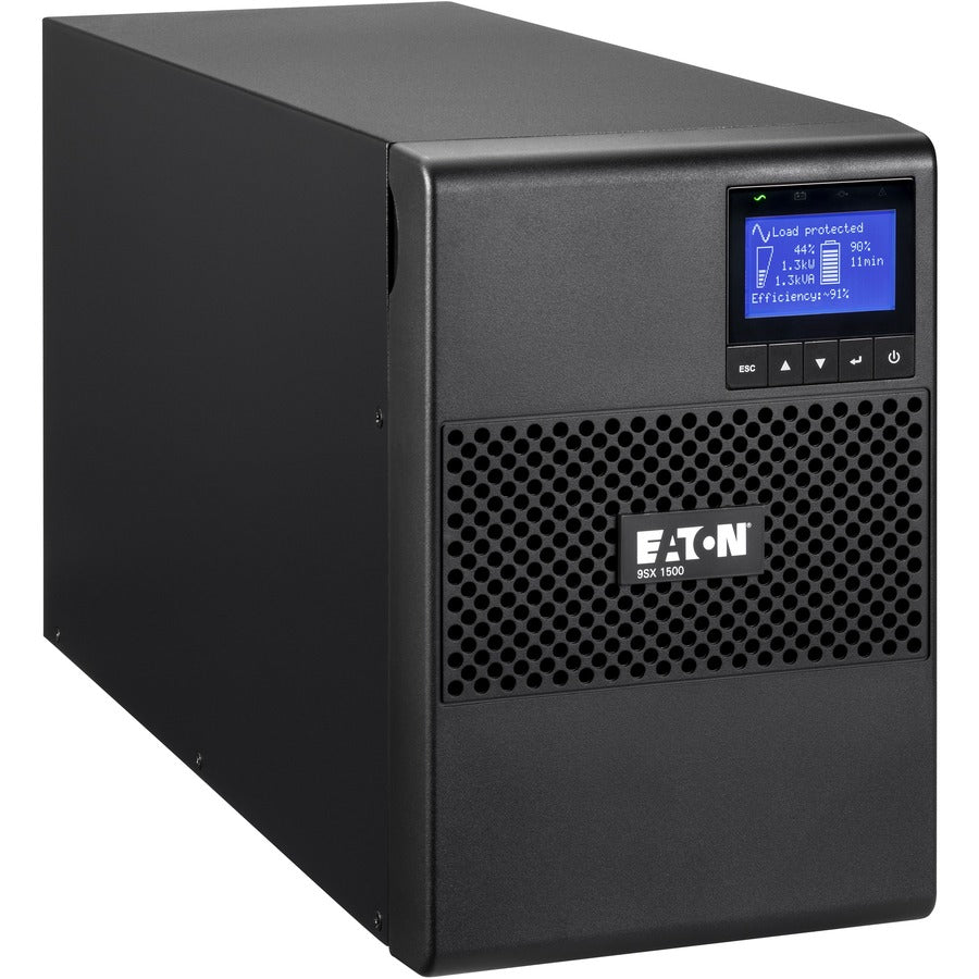 Eaton 9SX 1500VA 1350W 208V Online Double-Conversion UPS - 6 C13 Outlets, Cybersecure Network Card Option, Extended Run, Tower — 9SX1500G