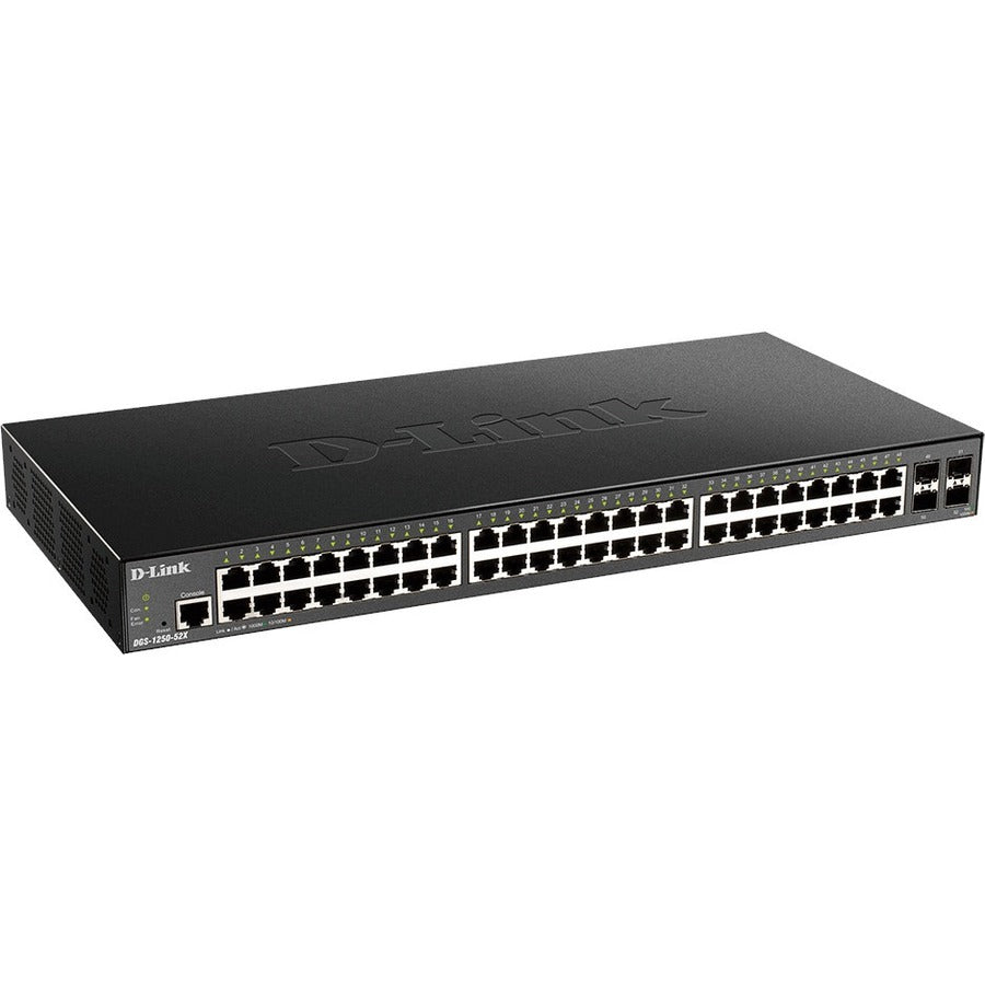 D-Link 52-Port 10-Gigabit Smart Managed Switch — DGS-1250-52X-6KV