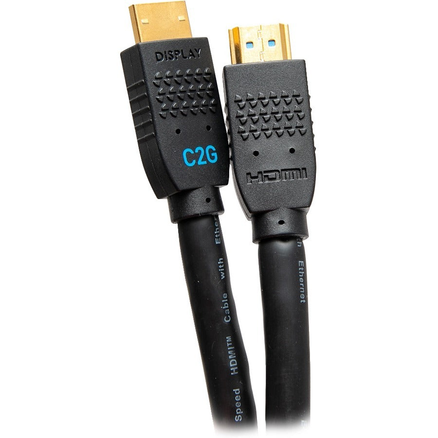 C2G 35ft Performance Series Ultra Flexible High Speed HDMI Cable w Ethernet - In-Wall CMG Rated - 4K 60Hz - M/M - Black — C2G10383