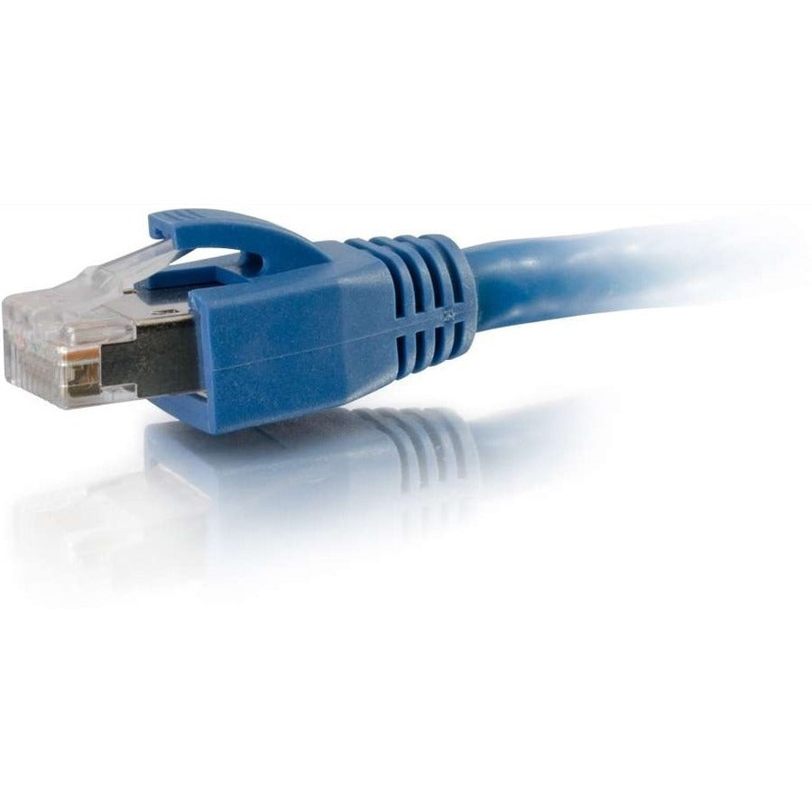 C2G 75ft Cat6 Ethernet Cable - Snagless Solid Shielded - Blue — 43169