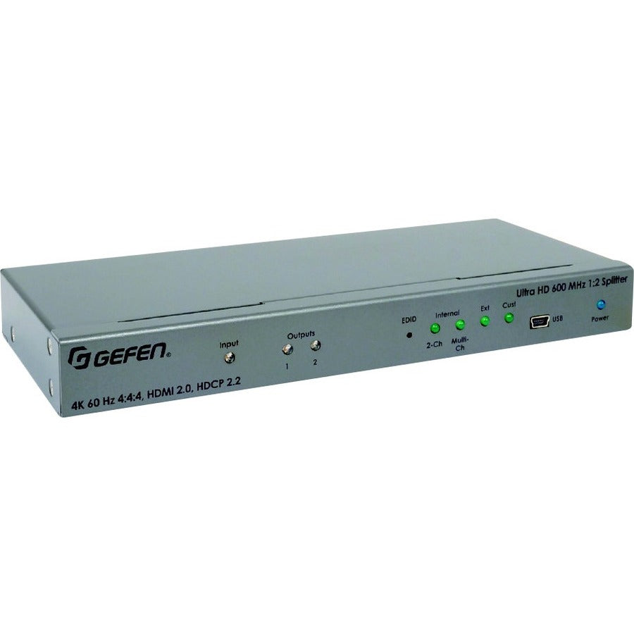 Gefen Ultra HD 600 MHz 1:2 Splitter for HDMI w/ HDR — EXT-UHD600-12