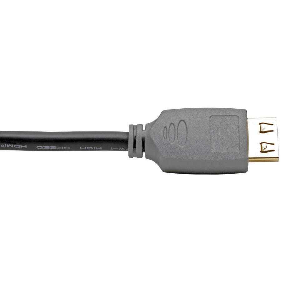 Eaton Tripp Lite Series 4K HDMI Cable (M/M) - 4K 60 Hz, HDR, 4:4:4, Gripping Connectors, Black, 10 ft. — P568-010-2A