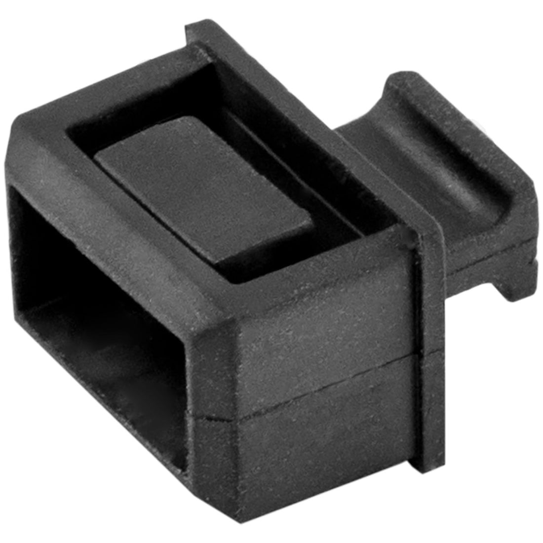 StarTech.com 10 Pack SFP Dust Cover for Open SFP/SFP+ Slots - Fiber Optic Dust Caps/Plugs - Pull Tab Network Switch Port Protector/Cover — SFPCAP10