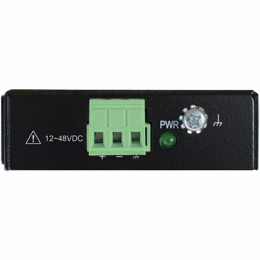 Eaton Tripp Lite Series 5-Port Unmanaged Industrial Ethernet Switch - 10/100 Mbps, Ruggedized, -40° to 75°C, EIP QoS, DIN/Wall Mount, TAA — NFI-U05A