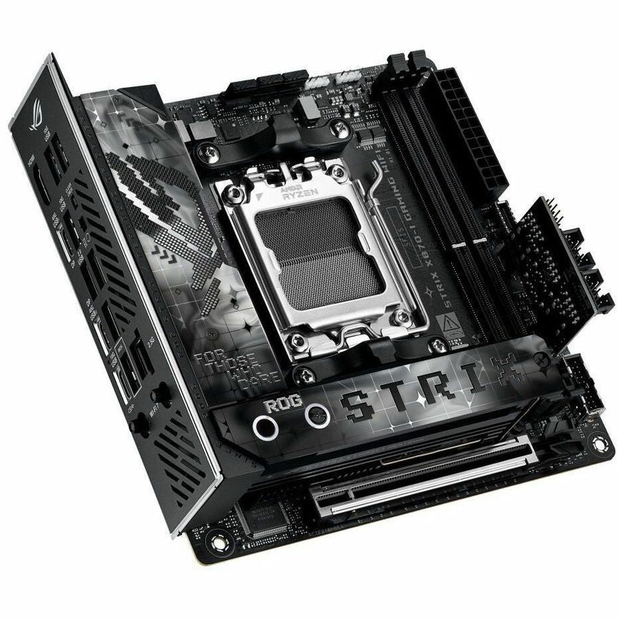 Asus ROG Strix X870-I GAMING WIFI Gaming Desktop Motherboard - AMD X870 Chipset - Socket AM5 - Mini ITX — ROGSTRIXX870-IGAMINGWIFI