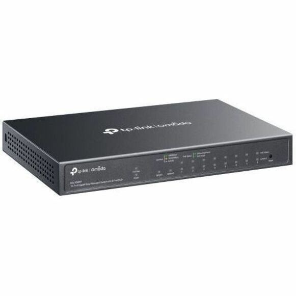 Omada 10-Port Gigabit Easy Managed Switch with 8-Port PoE+ — ES210GMP