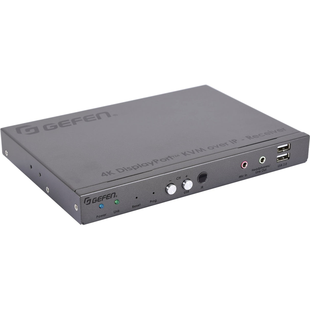 Gefen 4K DisplayPort KVM Over IP - Receiver Package — EXTDPKALANSRX