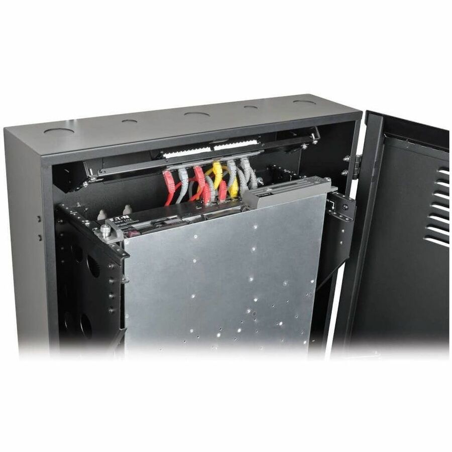 Eaton Tripp Lite Series SmartRack 4U Low-Profile Vertical-Mount Server-Depth Wall-Mount Rack Enclosure Cabinet — SRWF4U36