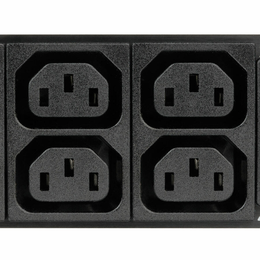 Eaton 3.7kW Single-Phase 208/230V Monitored PDU - LX Platform, 18 C13, 2 C19 Outlets, C20 / L6-20P Inputs, 0U 900mm Height, TAA — PDUMNV20HV2LX