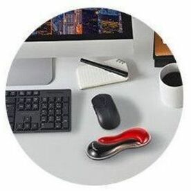 Kensington Slim Duo Gel Mouse/Trackball Wrist Rest — K62440NA