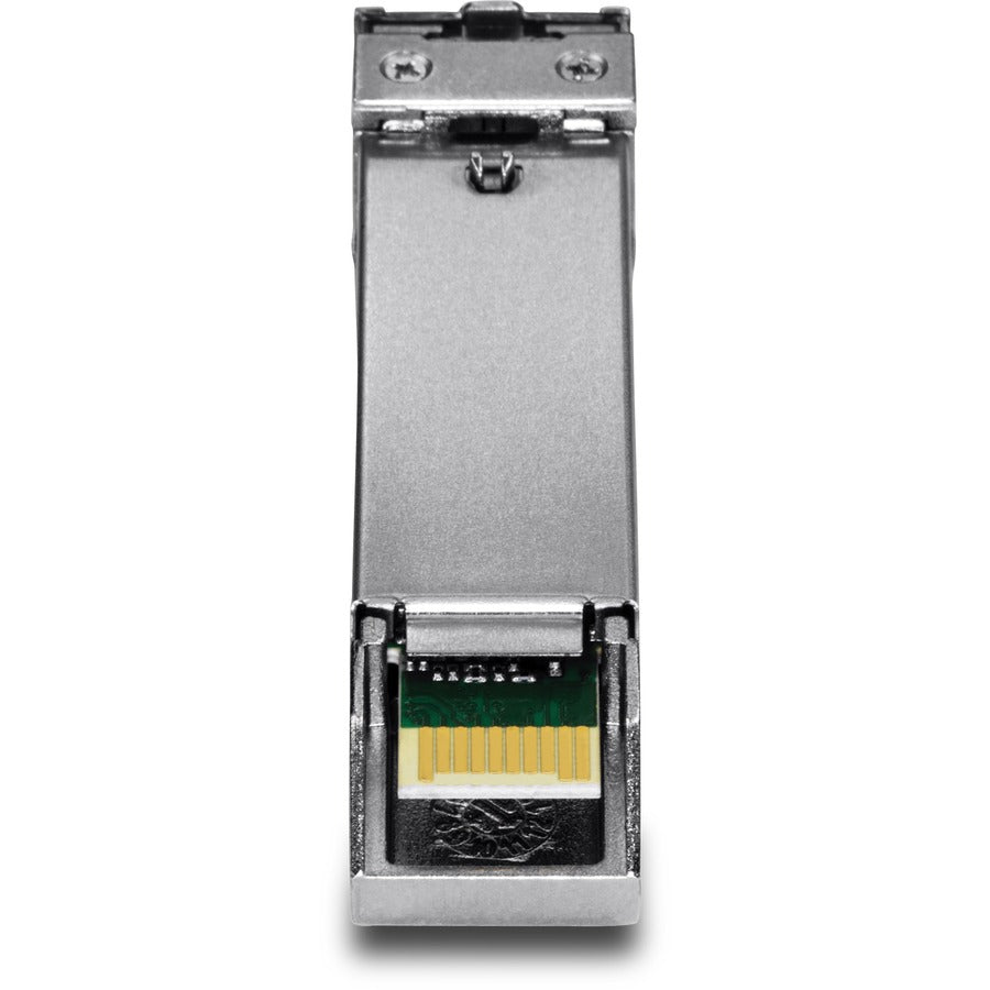 TRENDnet SFP to RJ45 100Base-FX Multi-Mode LC Module, TE100-MGBFX, Compatible with Mini-GBIC, Supports 1310 nm, Up to 155 Mbps, Hot-Pluggable, Up to 2 Km (1.2 Miles), Lifetime Protection — TE100-MGBFX