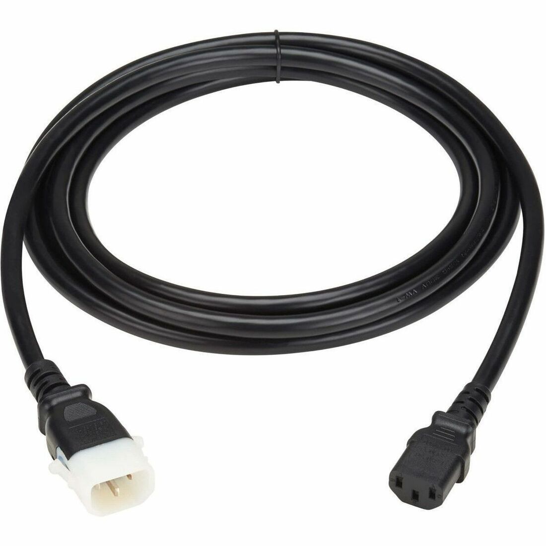 Eaton Tripp Lite Series PDU Power Cord, C13 to P-Lock C14 - Heavy-Duty, 15A, 250V, 14 AWG, 10 ft. (3.1 m), Black — P005-E10