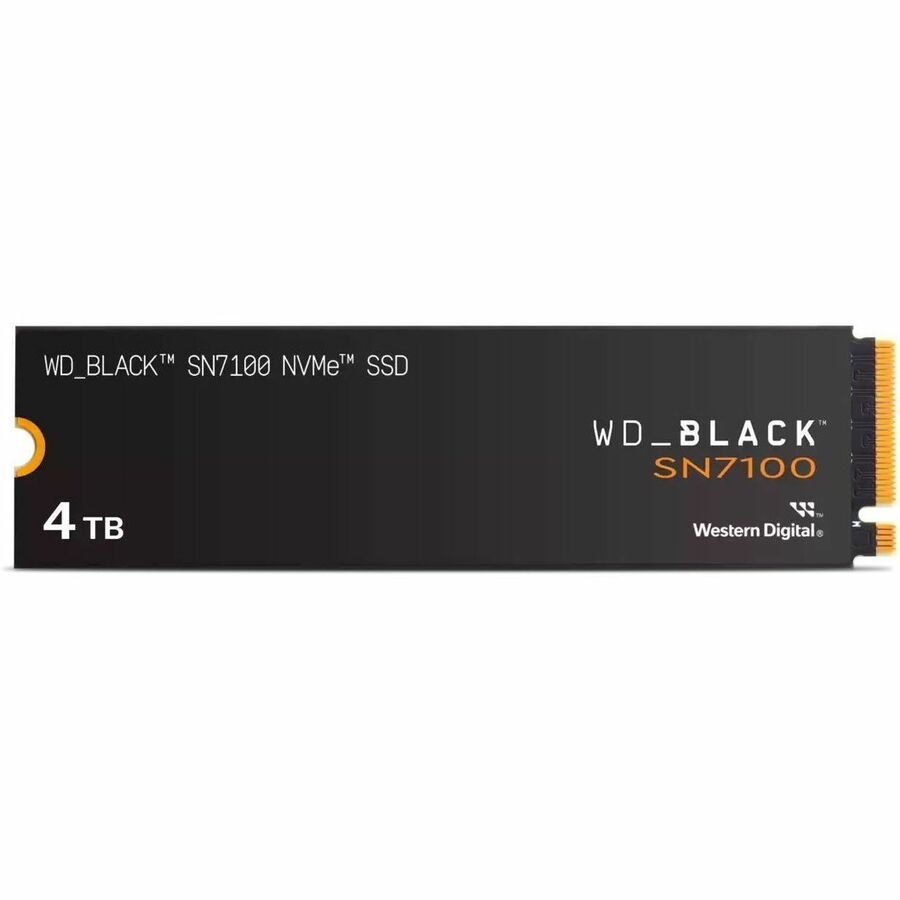 SanDisk WD_BLACK SN7100 WDS400T4X0E-00CJA0 4 TB Solid State Drive - M.2 2280 Internal - PCI Express NVMe (PCI Express NVMe 4.0) — WDS400T4X0E-00CJA0