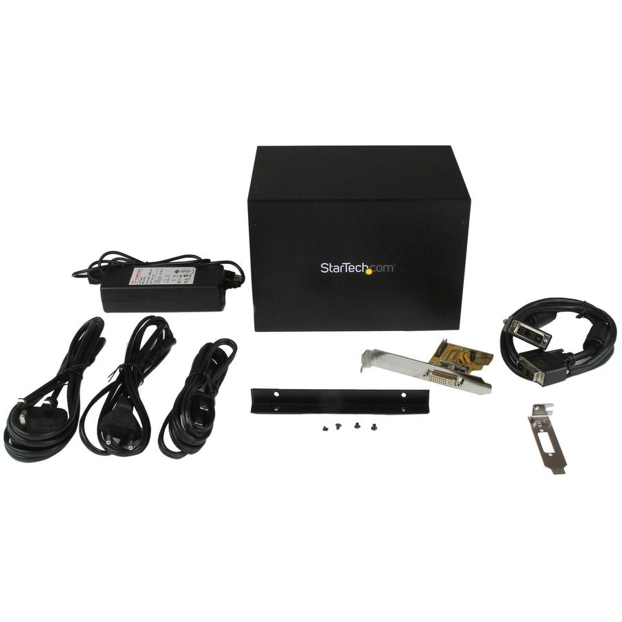 StarTech.com PCI Express to 4 Slot PCI Expansion System - PCI Express to Four Slot PCI Expansion Bay - System bus extender — PEX2PCI4