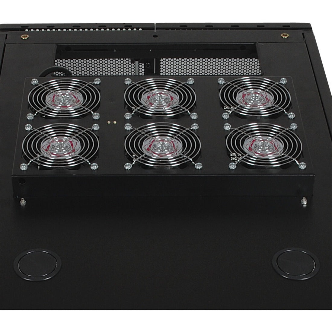Eaton Tripp Lite Series SmartRack Roof-Mounted Fan Panel - 6 208/240V high-performance fans; 420 CFM; C14 inlet — SRXFANROOF