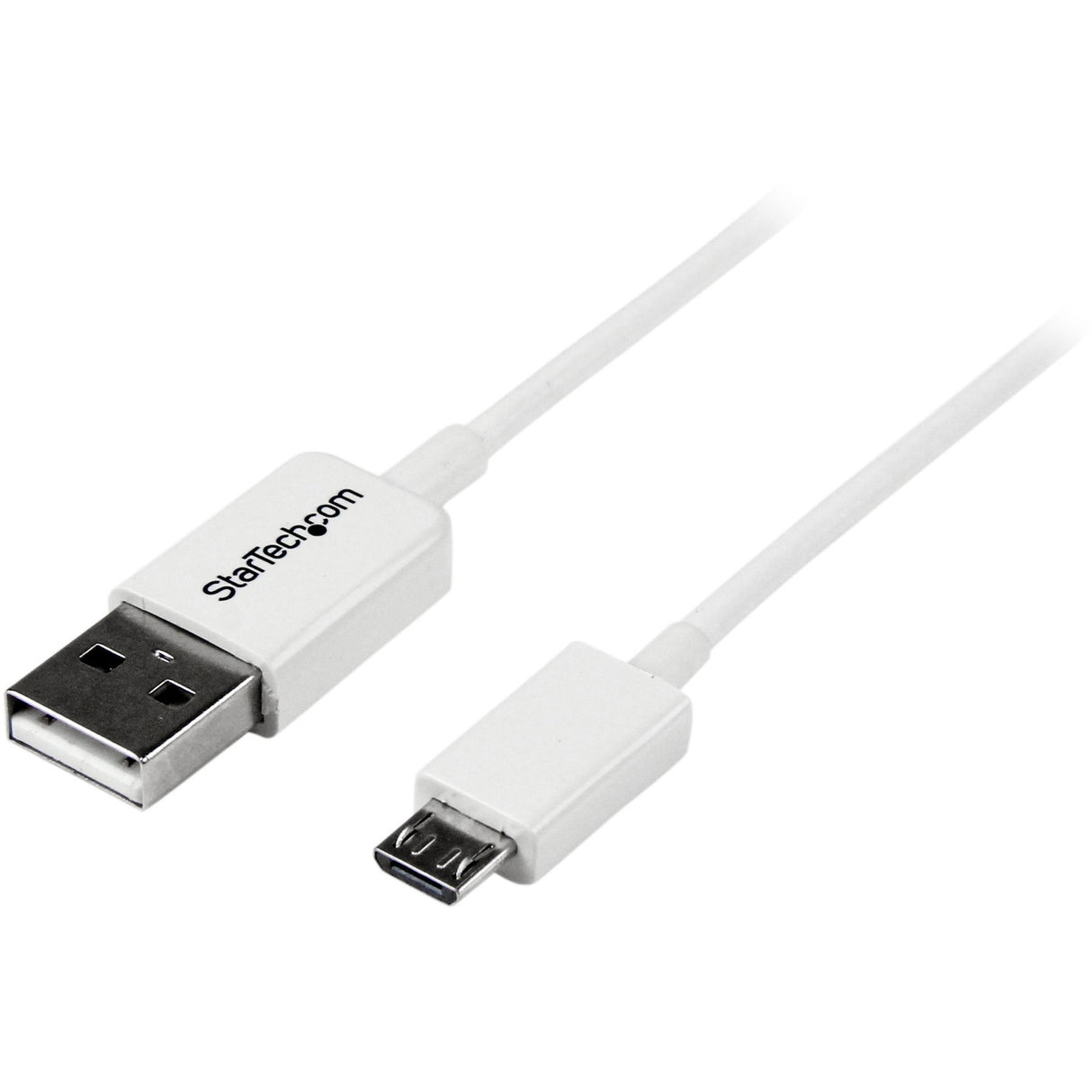 StarTech.com 1m White Micro USB Cable - A to Micro B — USBPAUB1MW