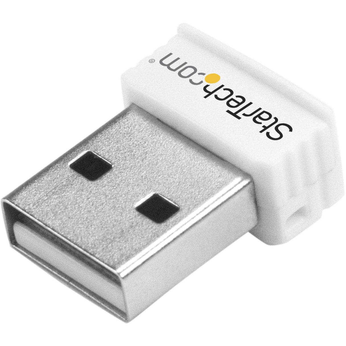 StarTech.com USB 150Mbps Mini Wireless N Network Adapter - 802.11n/g 1T1R USB WiFi Adapter - White — USB150WN1X1W