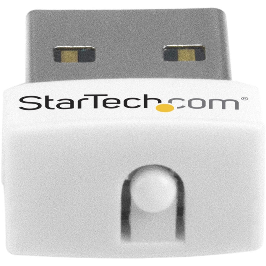StarTech.com USB 150Mbps Mini Wireless N Network Adapter - 802.11n/g 1T1R USB WiFi Adapter - White — USB150WN1X1W