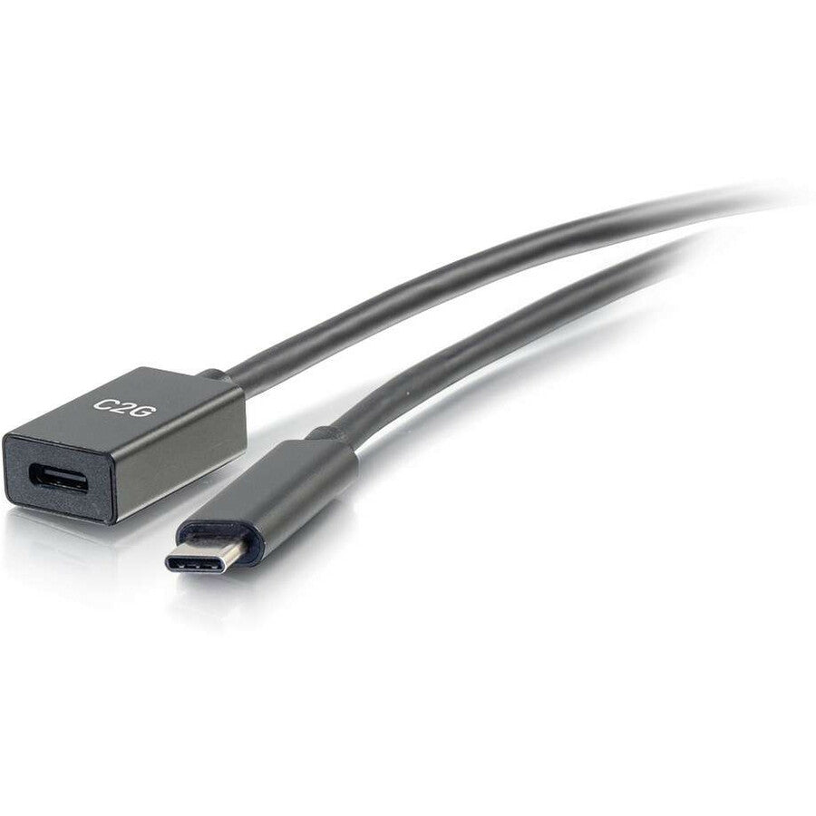 C2G 3ft USB C Extension Cable - USB C to USB C Extension Cable - USB 3.1 Gen 1 - 5Gbps - M/F — 28656