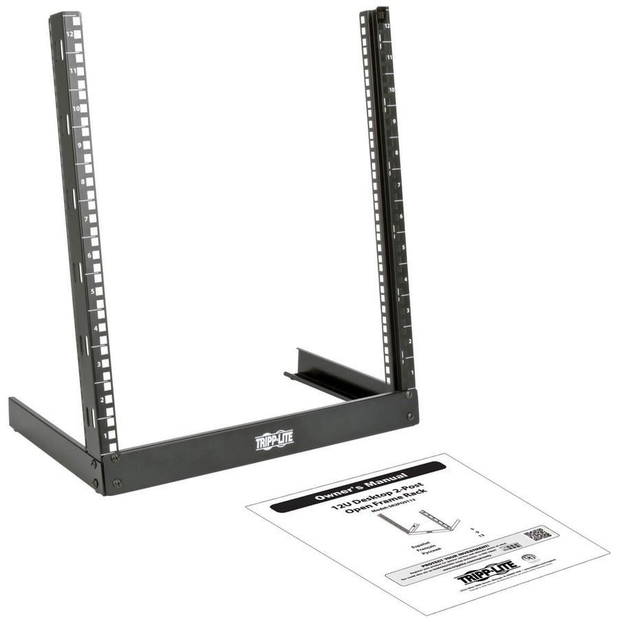 Eaton Tripp Lite Series SmartRack 12U Desktop 2-Post Open-Frame Rack — SR2POST12