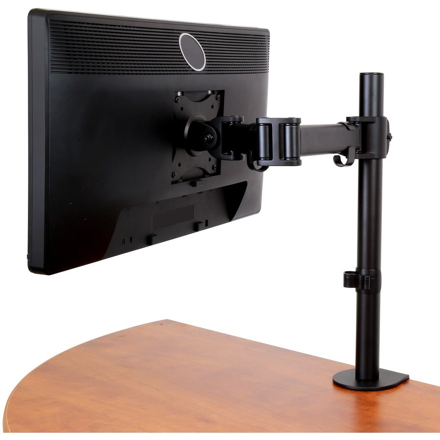 StarTech.com Desk Mount Monitor Arm 34" (17.6lb/8kg) VESA Displays, Articulating Monitor Pole Mount, Height Adjustable, Clamp/Grommet — ARMPIVOTB