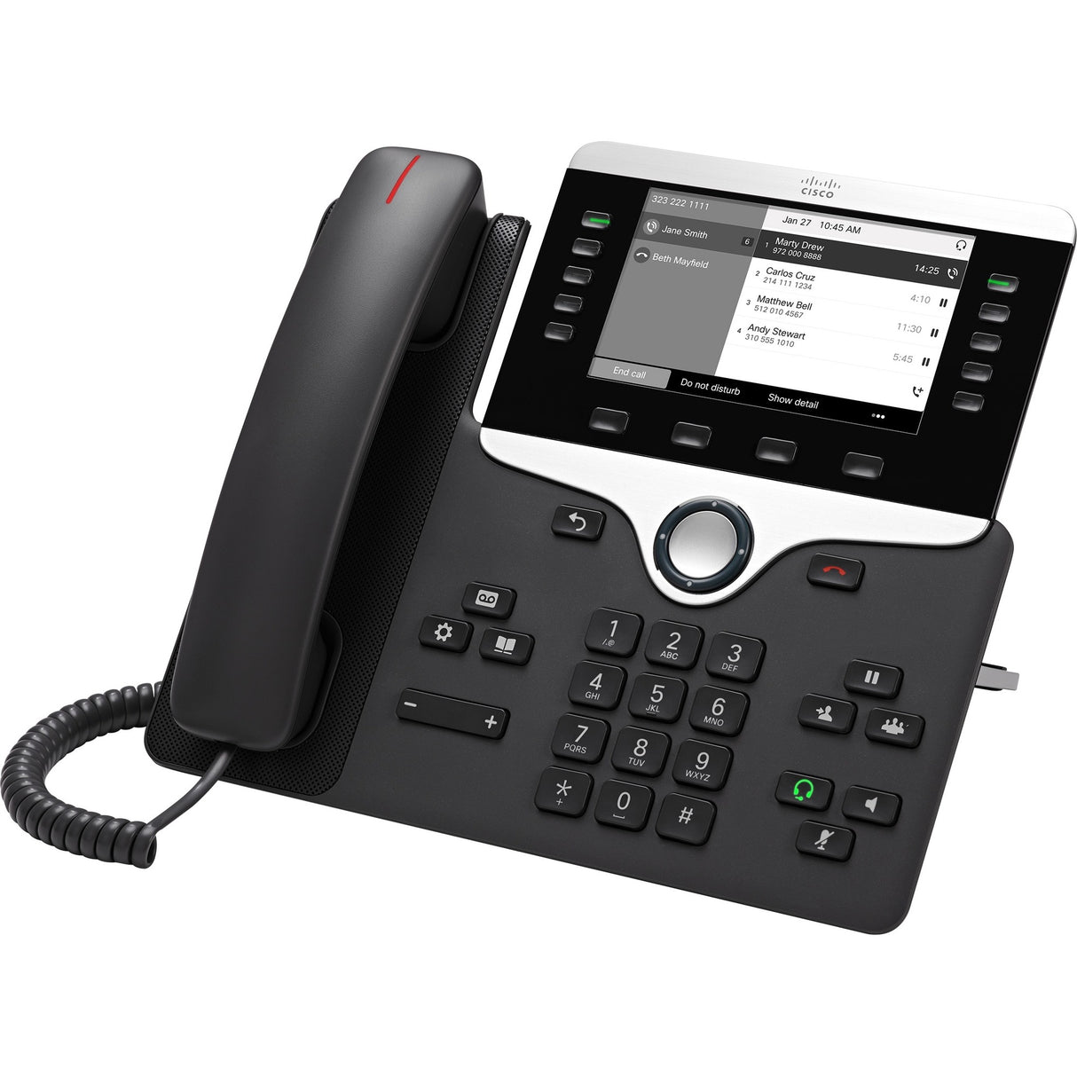 Cisco 8811 IP Phone - Wall Mountable — CP-8811-3PW-NA-K9=