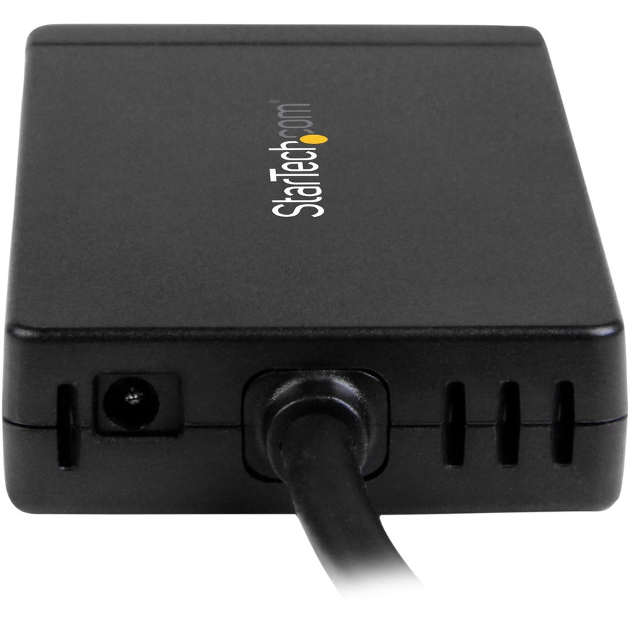 StarTech.com USB-C to Ethernet Adapter? Gigabit? 3 Port USB C to USB Hub and Power Adapter? Thunderbolt 3 Compatible — HB30C3A1GE