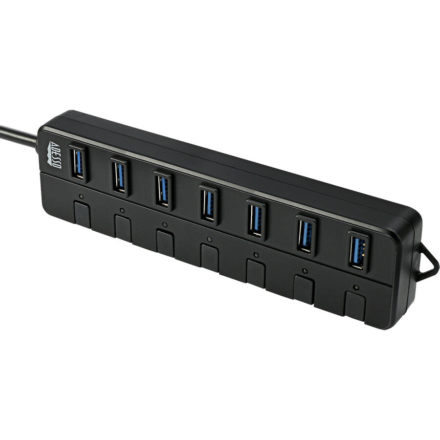 Adesso 7-ports USB 3.0 Hub with 5V2A Power Adaptor — AUH-3070P