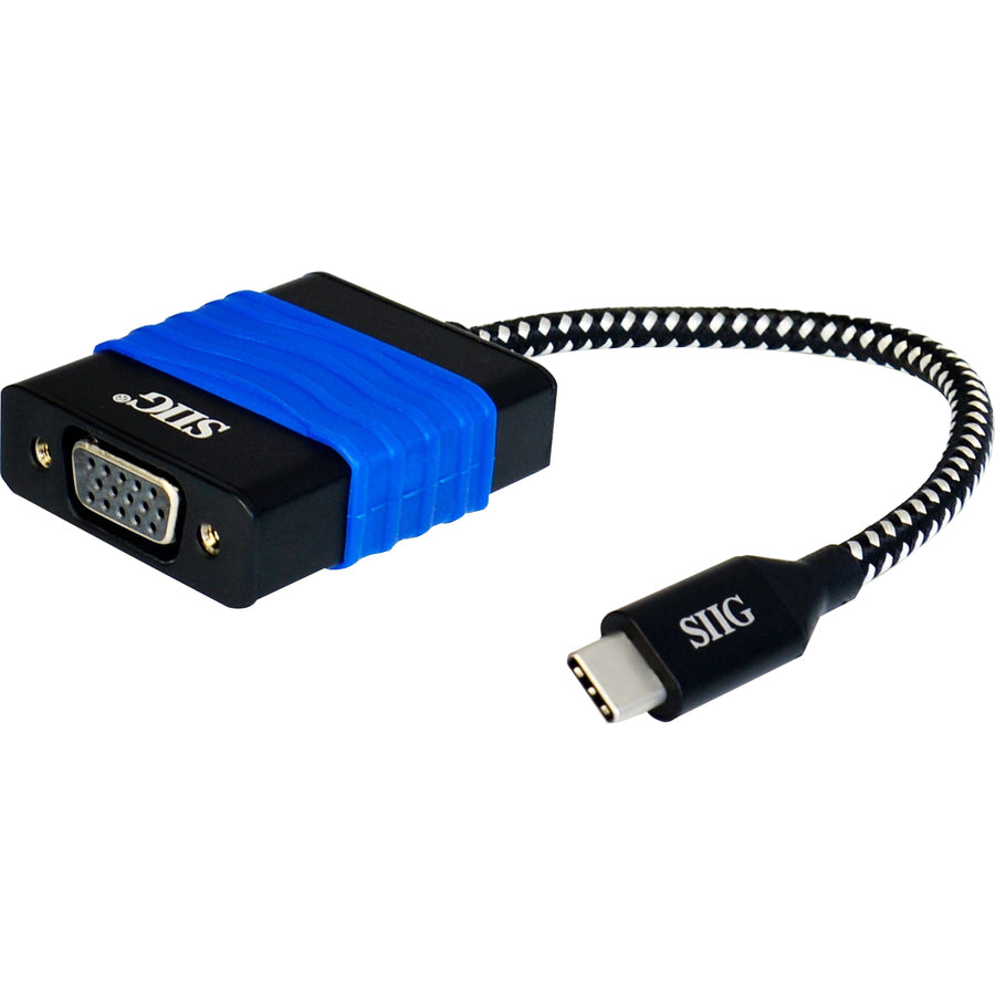 SIIG USB Type-C to VGA Video Cable Adapter — CB-TC0114-S2