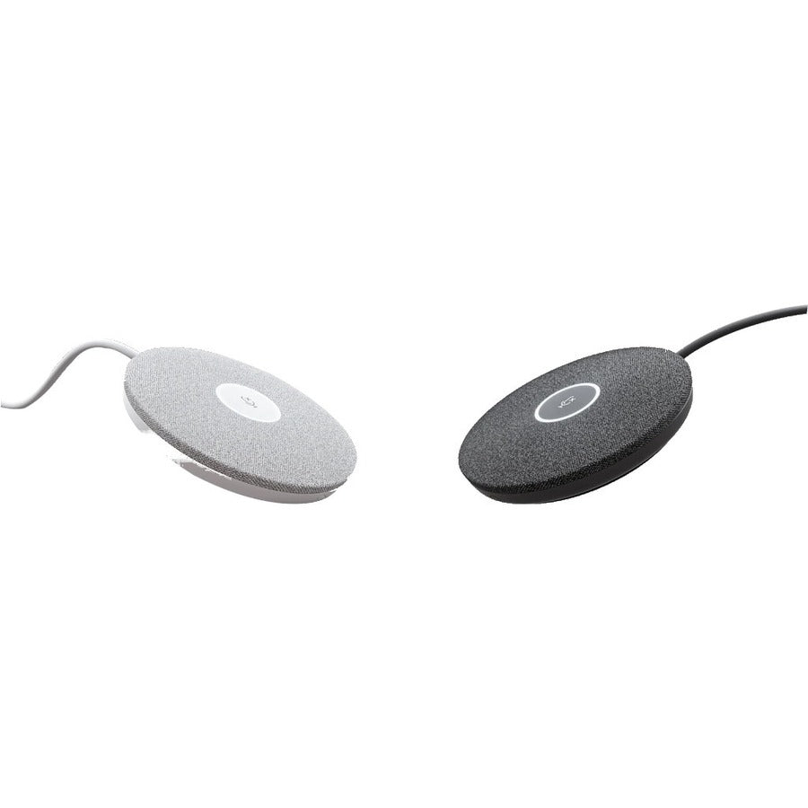 Logitech Rally Mic Pod for Rally, Rally Bar, and Rally Bar Mini, White — 952-000038