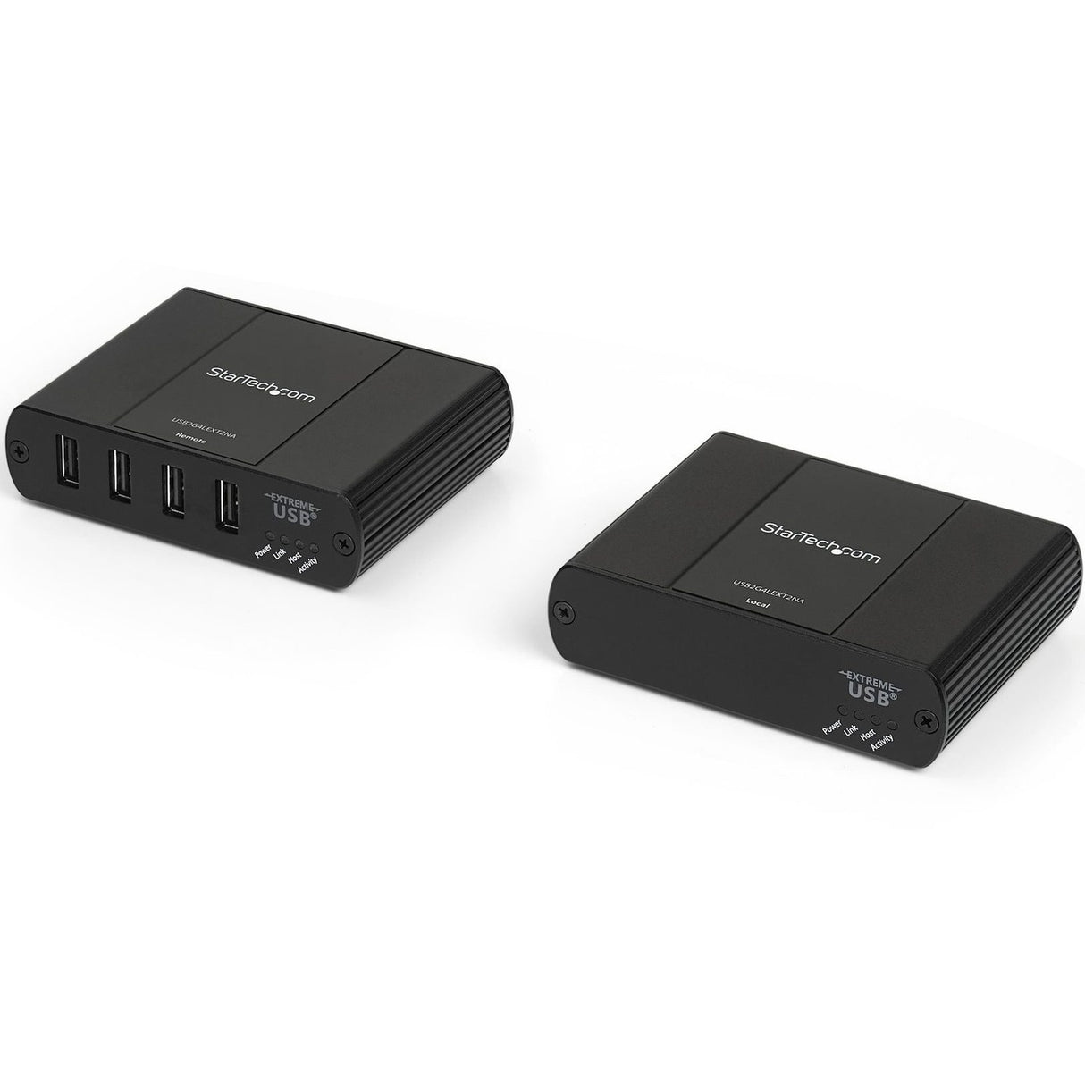 StarTech.com 4 Port USB 2.0 Extender over Ethernet/IP Network Hub - up to 330ft (100m) - USB over Gigabit LAN or Direct Cat5e/Cat6 Cable — USB2G4LEXT2NA