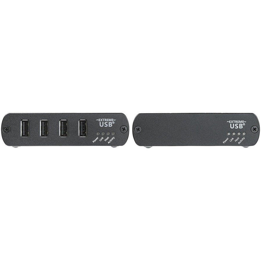 StarTech.com 4 Port USB 2.0 Extender over Ethernet/IP Network Hub - up to 330ft (100m) - USB over Gigabit LAN or Direct Cat5e/Cat6 Cable — USB2G4LEXT2NA