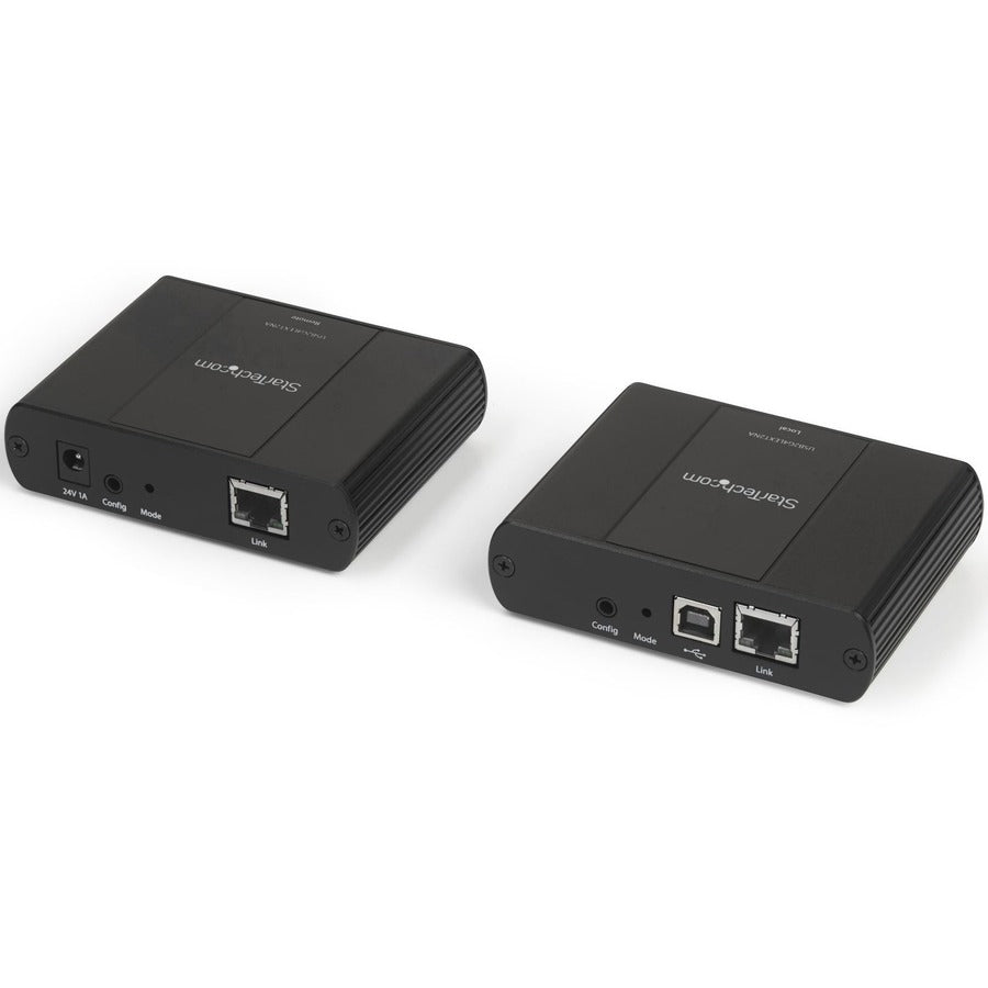 StarTech.com 4 Port USB 2.0 Extender over Ethernet/IP Network Hub - up to 330ft (100m) - USB over Gigabit LAN or Direct Cat5e/Cat6 Cable — USB2G4LEXT2NA
