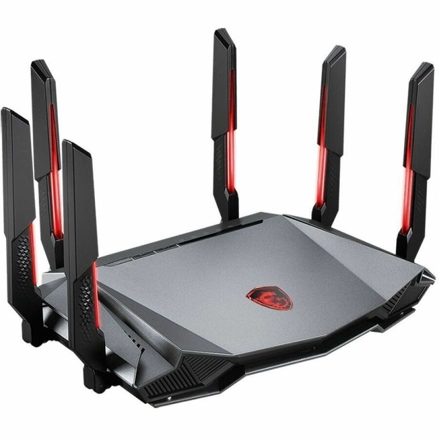 MSI RADIX AXE6600 Wi-Fi 6E IEEE 802.11 a/b/g/n/ac/ax Ethernet Wireless Router — RADIXAXE6600