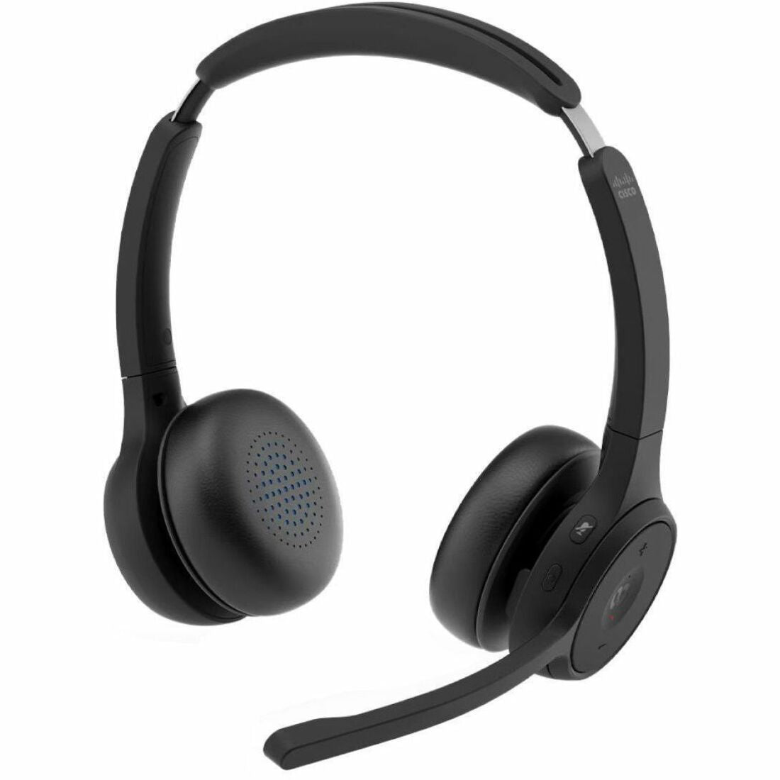 Cisco Single-Ear, Carbon Black headset bundle certified for Microsoft Teams — HS-WL-721Q-BUNA-C