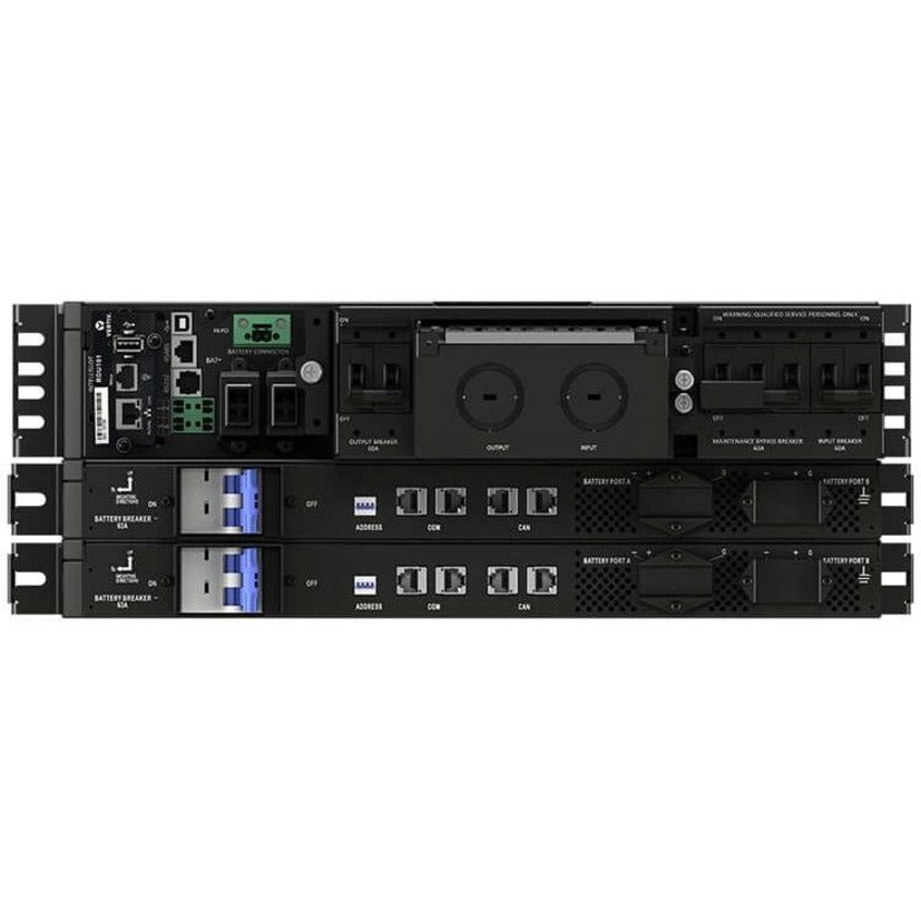 Vertiv Liebert GXT5 Lithium-Ion Online UPS 8000VA/8000W 120V/208V Rack/Tower UPS — GXT5LI-8000MVRT4UXLN