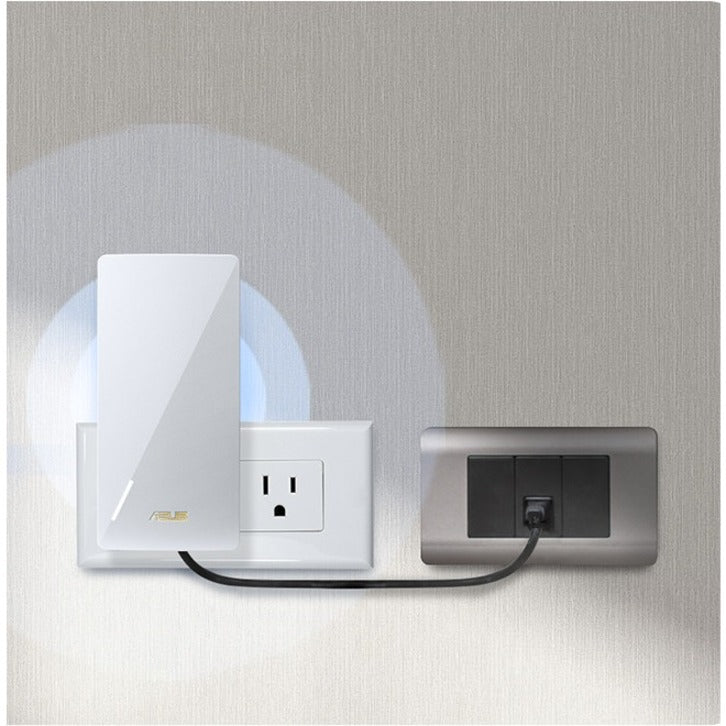Asus RP-AX58 Dual Band IEEE 802.11ax 2.93 Gbit/s Wireless Range Extender — RP-AX58