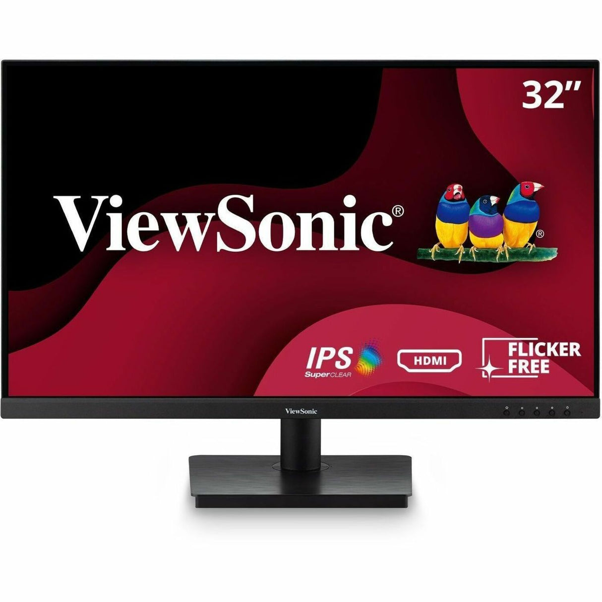 ViewSonic VA3209M 32 Inch IPS Full HD 1080p Monitor with Thin Bezels, 75Hz,Eye Care, HDMI, VGA Inputs for Home and Office — VA3209M