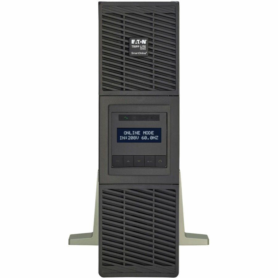 Eaton Tripp Lite Series SmartOnline 5000VA 4500W 208V Online Double-Conversion UPS with Maintenance Bypass - L6-20R/L6-30R Outlets, L6-30P Input, Network Card Included, Extended Run, 3U Rack/Tower — SU5000RTMB