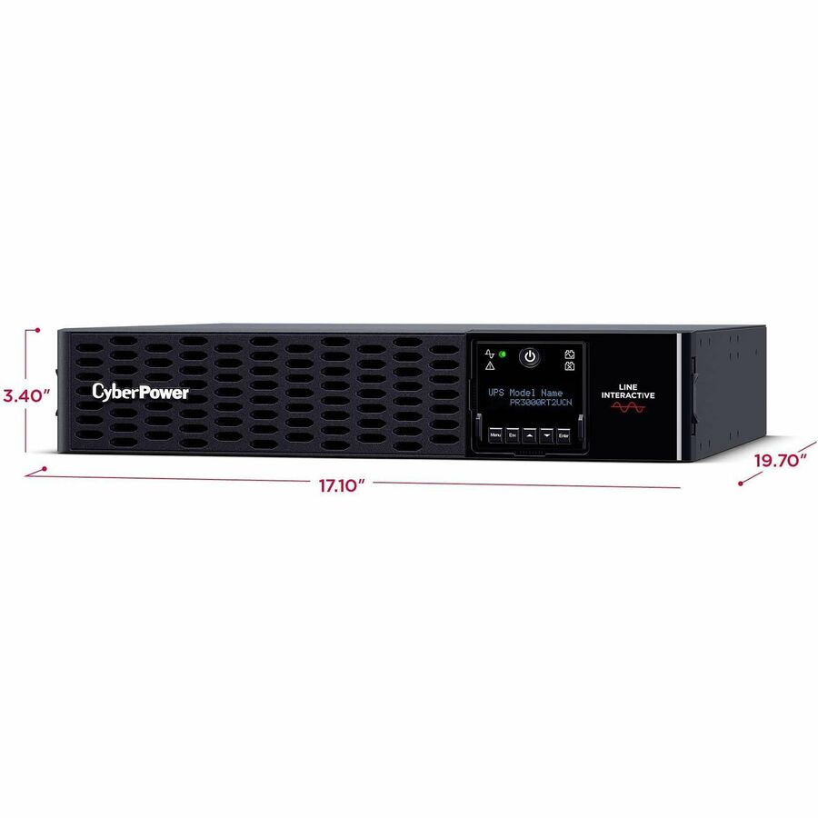 CyberPower PR3000RT2UCN Smart App Sinewave UPS Systems — PR3000RT2UCN