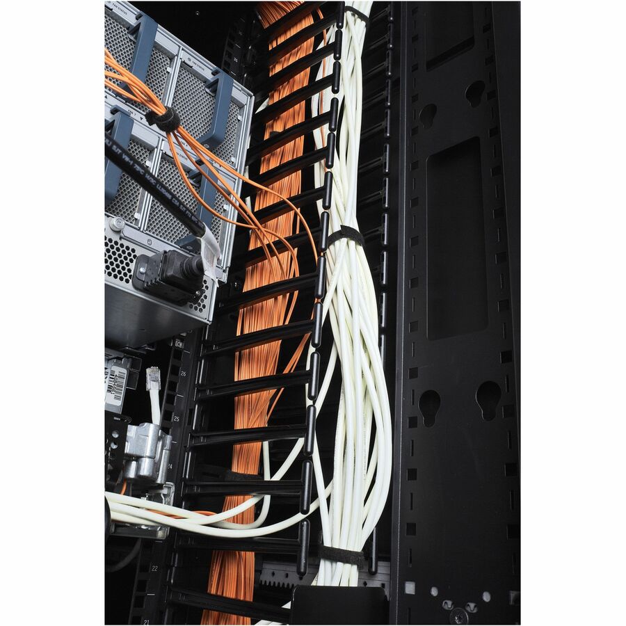 APC NetShelter Cable Management, Vertical Cable Manager, for NetShelter SX 750mm Wide 48U, 97 x 2184 x 160 mm — AR7588